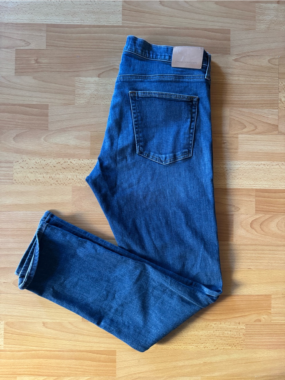 Citizens of Humanity London Men’s Slim Straight Stretch Blue Jeans 32